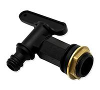 Robinet cuve 1000l Plastique,Adaptateur de boîte de Rangement d'eau IBC,Adaptateur Robinet Tuyau arrosage,pour recuperateur Eau de Pluie, réservoir de Carburant (Cuivre)