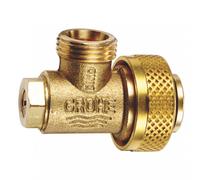 GROHE Robinet d'arrêt équerre match0 42235 pour réservoir WC Chromé 42235000