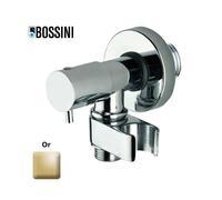 Robinet d’arrêt 1/2”M avec support de douche or - BOSSINI E57000021