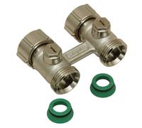 Robinet D2/50 Exclusiv Forme Droite pour Radiateur avec 3/4 " Ag Simplex