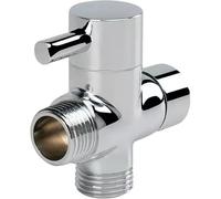 Robinet d'angle 7/8, distributeur d'eau, robinet de douche 1/2, trois voies, 3/8, une entrée, deux sorties, 1 pièce(North America 7 8)