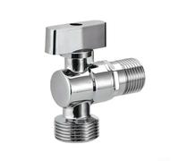 Robinet d'angle élégant en alliage de zinc robuste avec une installation facile pour une gestion fiable du débit d'eau dans les petites pièces