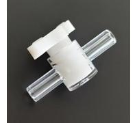 Robinet d'arrêt à 2 voies, 25 pièces, for Applications de laboratoire et alimentaires, connexions mâles/femelles for instruments biochimiques