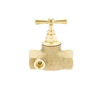 Robinet d'arrêt à potence avec purge FF 3/4 - GARIS - R4223