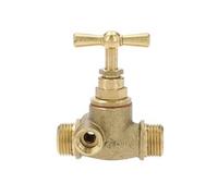 Robinet d'arrêt à potence avec purge MM 3/4 - GARIS - R4323