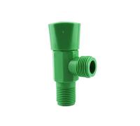 robinet d'arrêt coudé, Robinet d'arrêt d'eau de robinet d'angle en plastique for machine à laver, interrupteur commande remplissage toilette for accessoires cuisine salle bain (type B-2)(Typed1)