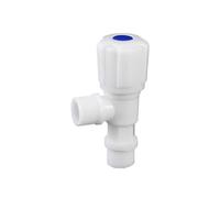 robinet d'arrêt coudé, Robinet d'arrêt d'eau de robinet d'angle en plastique for machine à laver, interrupteur commande remplissage toilette for accessoires cuisine salle bain (type B-2)(Typea2)
