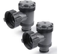 Robinet d'arrêt de piscine 38 mm, robinet d'arrêt pour piscine et piscine 38 mm - Compatible avec Intex, Bestway, Coleman pour un entretien facile et des performances durables