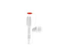 Robinet d'arrêt d'eau à Valve d'angle, 2 pièces, interrupteur de contrôle remplissage toilettes, accessoires salle bains et cuisine Pour Salle De Bain(White-Single)