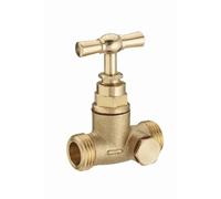 Robinet d'arrêt double mâle à purge M1/2' (15x21) - 1194-15L1