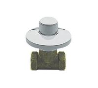Robinet D'Arrêt Encastré 1/2 Avec Capuchon ZUCCHETTI - Chrome