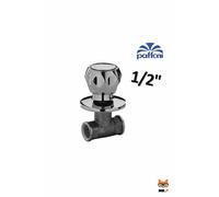 Robinet d'arrêt encastré 1/2" DANUBIO PAFFONI DA010CR