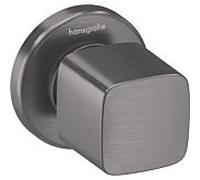 hansgrohe Metris Robinet d'arrêt dissimulé 31677340 Ensemble de finition, chrome noir brossé