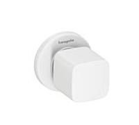 Robinet d'arrêt encastré Hansgrohe Metris 31677700, set de finition, blanc mat