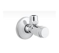 ROBINET D'ARRET EQUERRE 3/8" AVEC ROSACE GROHE FRIEDRICH