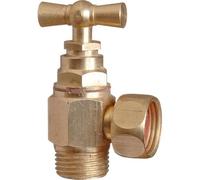 Robinet d'arrêt équerre tête à potence MF 1/2" Avec presse étoupe Watts industrie