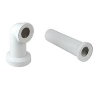 Grohe construction Céramique WC coude 39454000 6 à 10,5 cm, horizontal / vertical, réglable