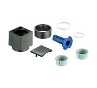 Robinet d'Arrêt Grohe carré, Poignée d'Arrêt Aquadimmer Hard Graphite Brossé 49092AL0