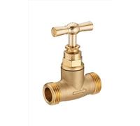 Robinet d'arrêt mâle/mâle 20 x 27mm