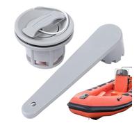 Robinet d'arrêt pour Bateau Gonflable - Vannes à vis pour Ponton - Pièce de Rechange à Double Joint résistant à l'usure - de Planche à pagaie de Kayak | Canoë canoë Radeau en Plein air Excursion