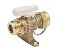 Robinet d'arrêt ROAI DM 1/2 + Bouchon - BANIDES - 295523