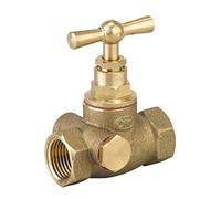 Robinet d'arrêt laiton femelle / femelle à purge Ø 20/27 GRK