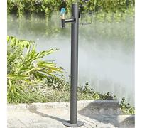 Robinet d'arrosage vertical sur pied, For l'arrosage du jardin et le lavage de voiture(Water Tap With Lock,33.8x5.1in)