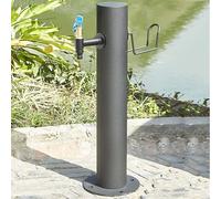 Robinet d'arrosage vertical sur pied, For l'arrosage du jardin et le lavage de voiture(Water Tap With Lock,19.6x8in)