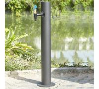 Robinet d'arrosage vertical sur pied, For l'arrosage du jardin et le lavage de voiture(Water Tap With Lock,33.8x8in)