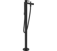 Hansgrohe Finoris robinet baignoire sur pied avec ensemble de douche noir mat 76445670
