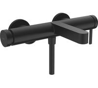 hansgrohe Finoris Mitigeur monocommandÃ© pour bain apparent, saillie 194 mm, 76420, Coloris: Noir Mat - 76420670
