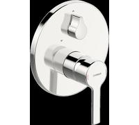 Robinet de baignoire et de douche Hansa Hansaronda, kit de montage prêt à l'e...