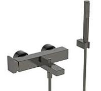 Robinet de baignoire Ideal Standard Extra BD514A5 308 x 210 x 91 mm, montage en surface, avec douchette, gris magnétique