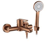 Robinet de baignoire Ontario Mitigeur bain Cuivre brossé, 15X17,5X9,5CM