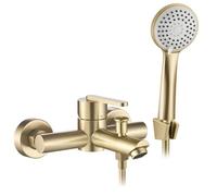 Robinet De Baignoire Rea Ontario Js-11803Bg Mitigeur Bain Or Brossé 17,5X15X23,5Cm