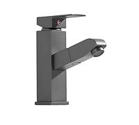 Robinet de baignoire Robinet de salle de bain mural Robinet mitigeur de baignoire cascade en laiton eau froide et chaude avec kit de remplissage de baignoire de douche à main, avec barre de douche