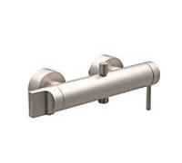 Robinet de bain/douche VitrA Origin A4261934 AP, avec bec pivotant, nickel brossé