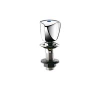 robinet de bidet - avec tete à clapet long-life - mâle 15 x 21 - x 2 - delabie d2555.2p