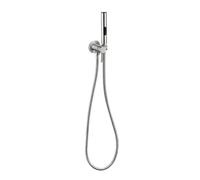 Robinet de bidet en laiton, ensemble de douchette portable en acier inoxydable 304, douche hygiénique avec eau chaude et froide.(Set Brushed Nickel)