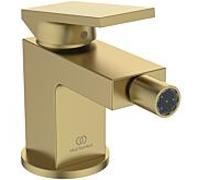 Robinet de bidet Ideal Standard Extra BD511A2 64 x 160 x 125 mm, avec bonde, saillie 113 mm, or brossé