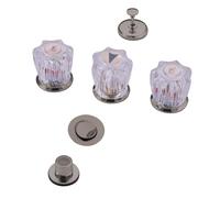 Robinet de bidet Kingston Brass KB318 Americana, nickel bross