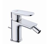 Robinet de bidet Kludi X1 322160575 avec raccord de vidange, chromé