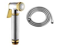 Robinet de bidet - Pulvérisateur manuel pour couches et toilettes - Kit d'hygiène pour un nettoyage et un rinçage faciles - Parfait pour la maison et les voyages