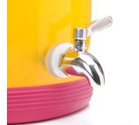 Robinet de bocal à vin en acier inoxydable 304 pour distributeur de boissons - Robinet verseur 8 x 6 cm avec robinet à boisson, compatible avec seaux à vin, bocaux de trempage et