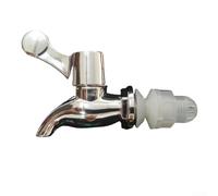 Robinet de bouteille de vin en plastique de 12 mm avec valve anti-fuite