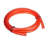 Robinet de Carburant Interrupteur de Robinet Essen Tuyau de carburant en caoutchouc de 1 m pour motos, tuyau d'essence modifié, remplacement d'huile et de gaz(Red)