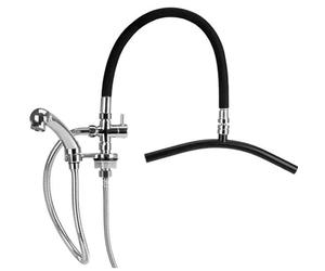 Robinet De Cascade à Tête De Tête Réglable Pour Bol De Shampooing à Salon, Pomme De Douche De Massage Des Cheveux Pour La Thérapie Du Spa Du Cuir Chevelu Et Les Soins Capillaires(Size:Head Spa)