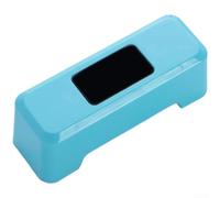 Robinet de chasse d'eau activé par infrarouge compatible avec les toilettes résidentielles standard et les systèmes de montage de réservoir (bleu)