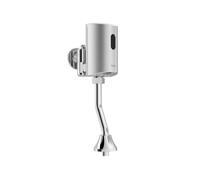 Robinet de chasse d'eau électronique mural à 1 eau pour urinoir Chromé - TRES 1220703