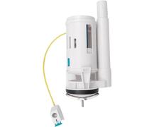 Robinet de chasse d'eau pour réservoir de WC 2-inch Dual Flush Valve with Button Handle for One-Piece Toilet Valves Drain, Water-saving